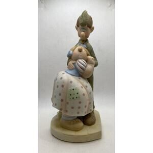 Vintage McCoon's Country "Good Bye Mary Lou" Figurine Army Couple Love Military